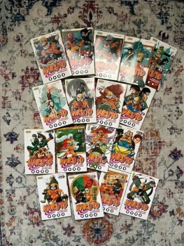 Naruto tomes 1 à 17