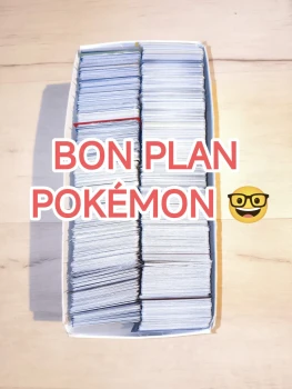 Lot de 100 cartes Pokémon VF en très bon état
