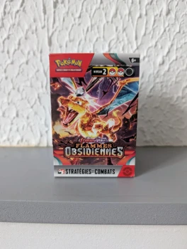 Boîte Pokémon TCG Stratégies et Combats - Écarlate et Violet Flammes Obsidiennes VIDE