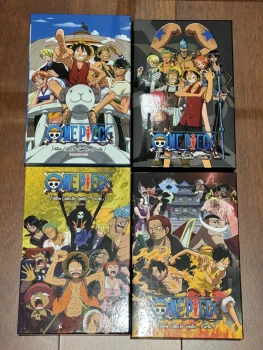 Lot de 4 coffrets DVD Edition Limité Format A4 One Piece