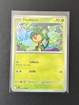 Carte Pokémon - Feuillajou 4/86 - Foudre Noire