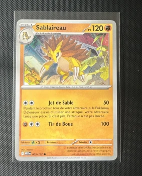 Carte Pokémon - Sablaireau 69/132 - Méga Évolution