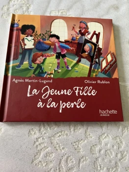 Livre. La jeune fille à la perle neuf