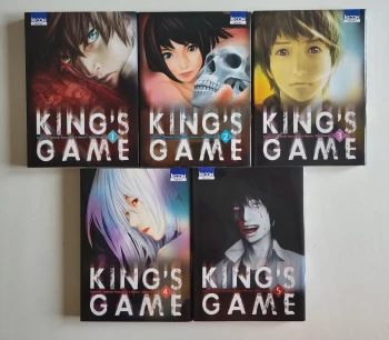 King’s Game Intégrale : Tome 1 à 5 (manga de Hitori RENDA)