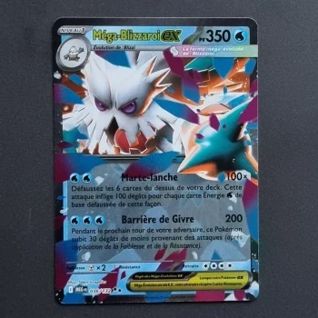 Carte pokemon Méga-Blizzaroi ex 036/132 - ME01 - Méga Evolution (2025)
