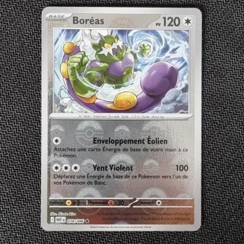 Carte pokemon Boréas 078/086 POKEBALL - EV10.5  Flamme Blanche