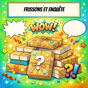 Paquet Mystère BD – Frissons et Enquête
