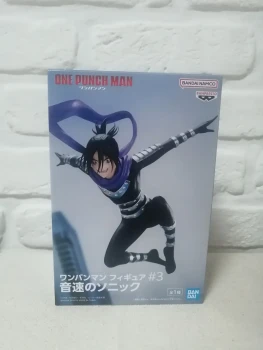 Figurine One Punch Man Speed O'Sound Sonic le Foudroyant banpresto