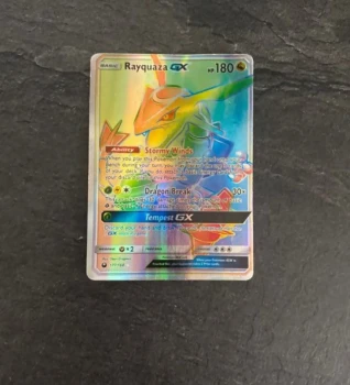 Carte Pokémon Rayquaza GX multicolore – 2018 – Bon état