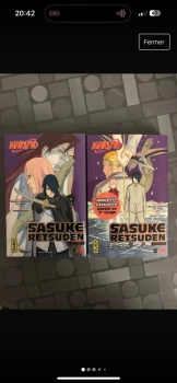 Sasuke retsuden les 2 tomes + ex-libris