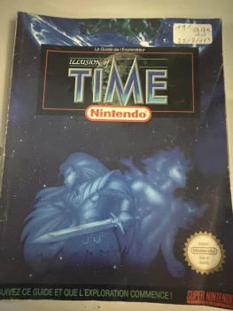 Guide officiel illusion of Time super Nintendo original