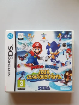 Mario et Sonic aux jeux Olympiques d'hiver - jeu vidéo Nintendo DS