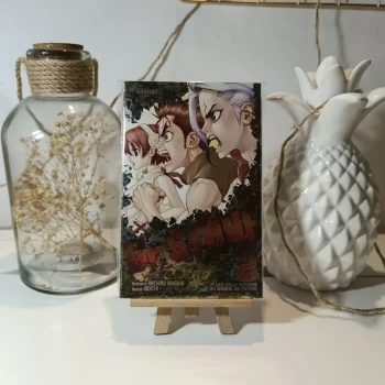 Manga dr stone tome 2 édition limitée métallisé