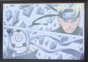 Goodies Manga Shonen Naruto Ex Libris + Cadre Collection Kana