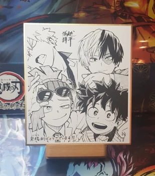 Shikishi My Hero Academia – World Heroes Mission (Bonus Cinéma) – Reproduction Horikoshi