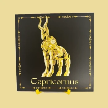 Saint Seiya – Armure du Capricorne | Portrait décoratif impression 3D | Chevaliers du Zodiaque