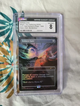 Dolmen Gate CGC 8 SLD: D&D Karlach's Rage Foil