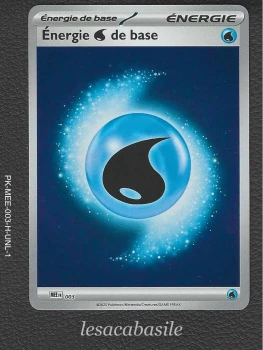 Energie de base EAU Holo MEE 003 - FR -Energies Méga-Evolution