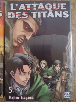 L'attaque des titans tomes 4 et 5