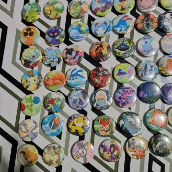 Badge Pokemon fait main