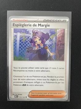 Carte Pokémon - ESPIÈGLERIE DE MARGIE 113/132 - Méga évolution