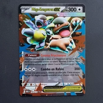 Carte pokemon Méga-Kangourex ex 104/132 - ME01 - Méga Evolution (2025)