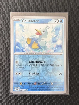 Carte Pokémon - Couaneton 25/86 - Reverse - Flammes Blanches
