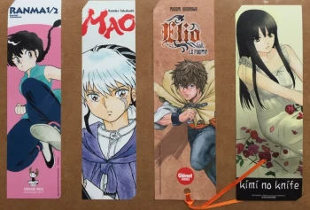 Goodies Manga Marque Page Collection Glénat & Panini Éditions