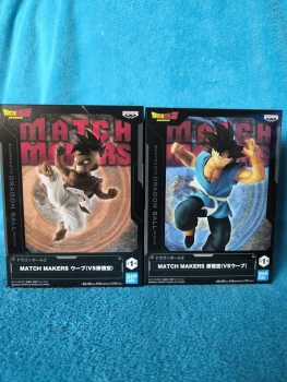 Match Makers Son Goku Vs Uub – Dragon Ball Z – Banpresto / Bandai Spirits – Import Japon – Neuf (Lot de 2)