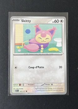 Carte Pokémon - Skitty 165/217 - Héros Transcendants