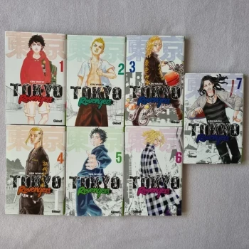 Lot Tomes 1 à 7 - Tokyo Revengers - Manga - État satisfaisant