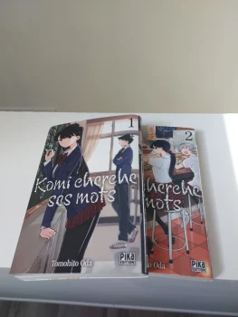 Komi cherche ses mots tome 1 & 2