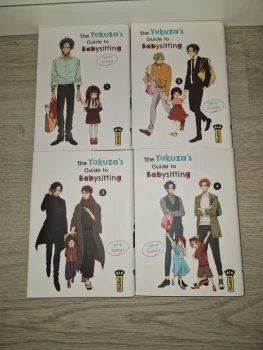 The yakuza's guide to babysitting tome 1 à 4