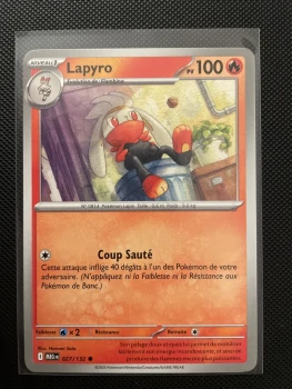 Carte Pokémon - LAPYRO 027/132 - Méga évolution