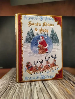 Livre enfants sage ou méchant de Santa Claus et Judy