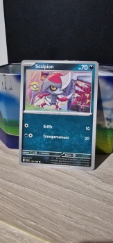 Carte Pokémon Scalpion Écarlate et violet