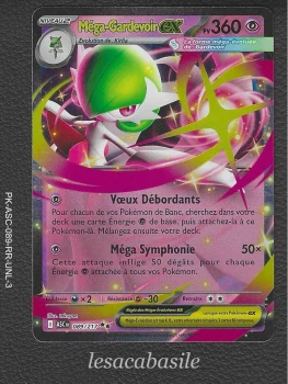 Méga-Gardevoir ex 089/217 RR - ME2.5 - Héros Transcendants (2026)