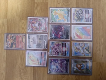 Lot de 12 carte pokémon rare (négociable)
