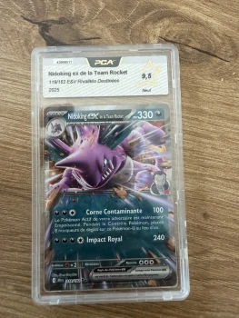 carte Pokémon nidoking de la team rocket’s