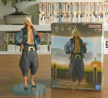 💥 [NEUF] Figurine Shaddiq Zenelli - Mobile Suit Gundam The Witch From Mercury (20cm)