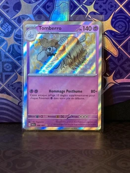 Tomberro 168/091 Ultra Rare Shiny Pokémon Déstinée de Paldea