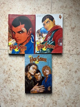 Vends lot de manga "High School" tomes 2,4 et 6