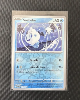 Carte Pokémon - Sorbébé 27/86 - Reverse - Flammes Blanches