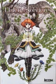 Poster Manga Seinen L'éden des sorcières Kioon