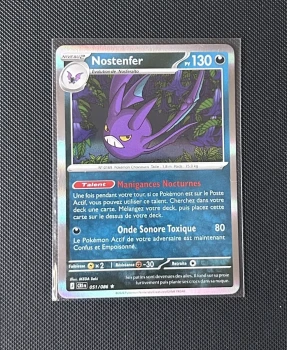 Carte Pokémon - Nostenfer 51/86 - Holo - Chaos Ascendant