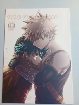 Doujinshi doujin fanbook My hero academia BakuDeku Bakugo x Deku