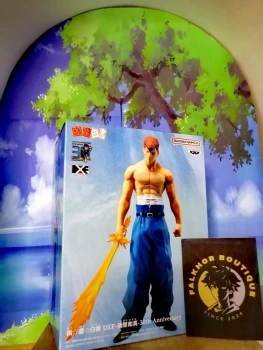 Kazuma Kuwabara Figurine Yu Yu Hakusho dxf 30th Anniversary Objet de Collection Manga Statue