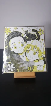 Shikishi Demon Slayer - Zenitsu Agatsuma / Nezuko Kamado