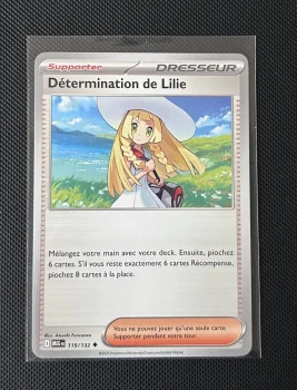 Carte Pokémon - Détermination de Lilie 119/132 - Méga Évolution