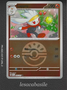 Lapyro 037/217 reverse Pokeball - ME2.5 - Héros Transcendants (2026)
